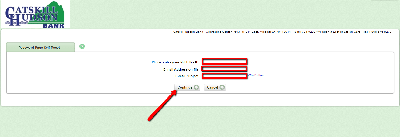 Catskill Hudson Bank Online Banking Login CC Bank