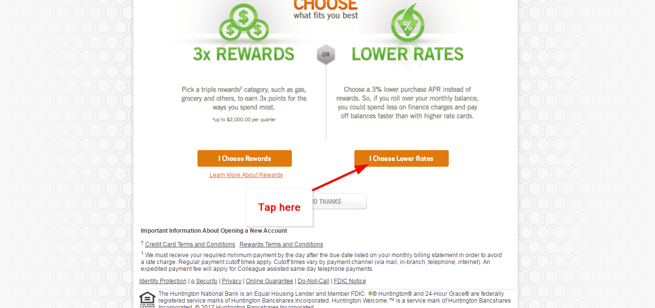 Huntington Credit Card Online Login CC Bank