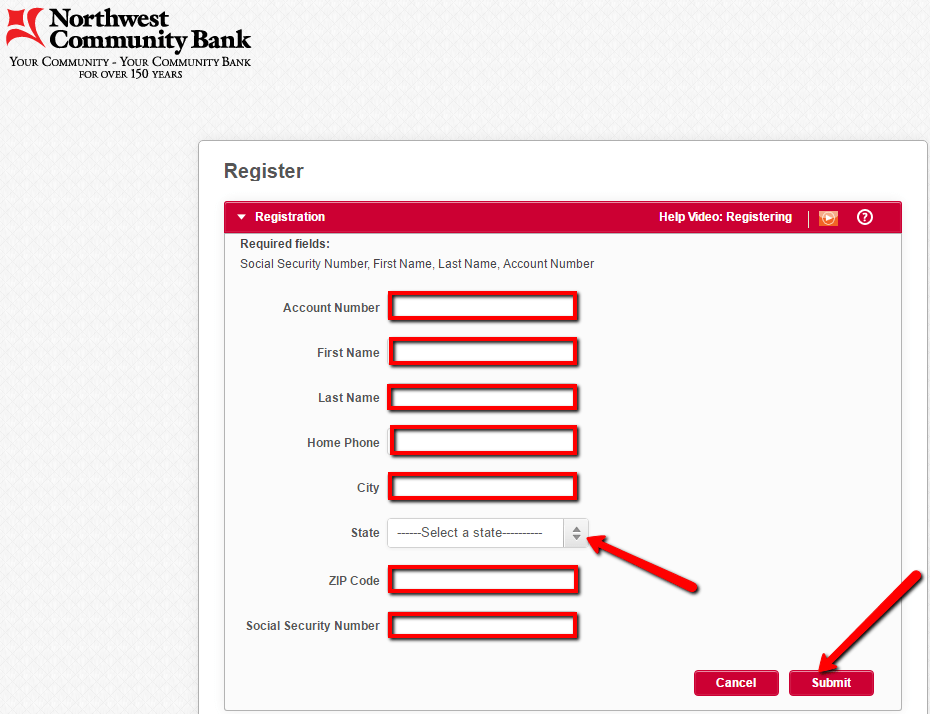 Northwest Community Bank Online Banking Login CC Bank
