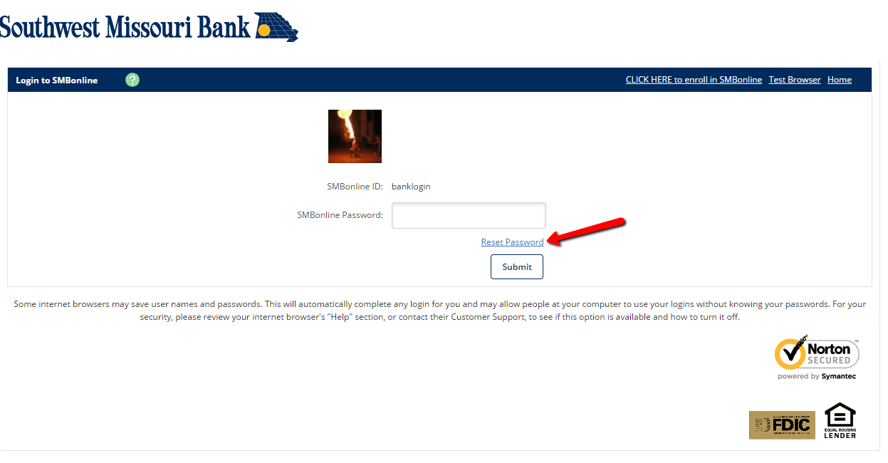 Southwest Missouri Bank Online Banking Login CC Bank