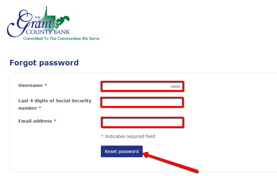 Grant County Bank Online Banking Login CC Bank