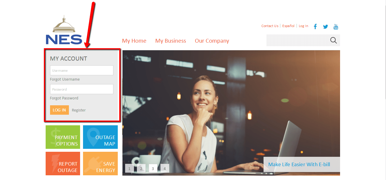 Nashville Electric Service (NES) Online Bill Pay Login CC Bank