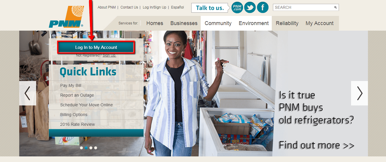 PNM Online Bill Pay Login CC Bank