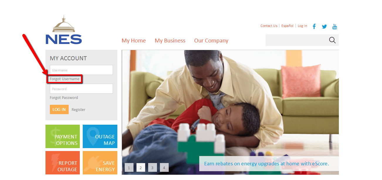 Nashville Electric Service (NES) Online Bill Pay Login CC Bank