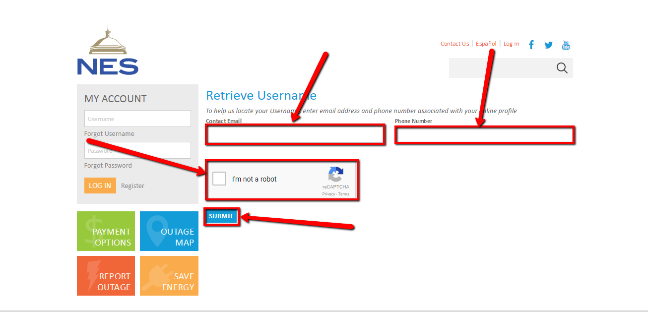 Nashville Electric Service (NES) Online Bill Pay Login CC Bank