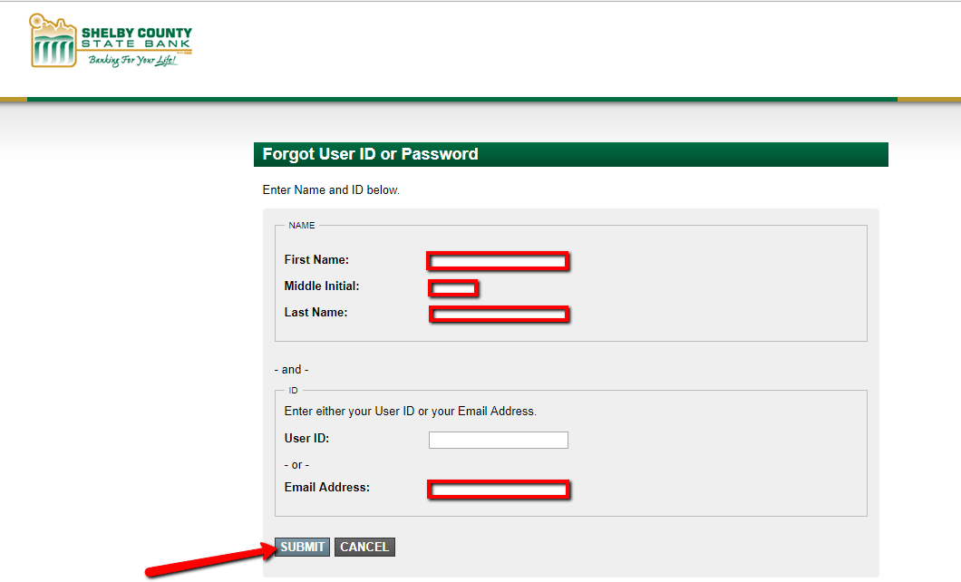Shelby County State Bank Online Banking Login CC Bank