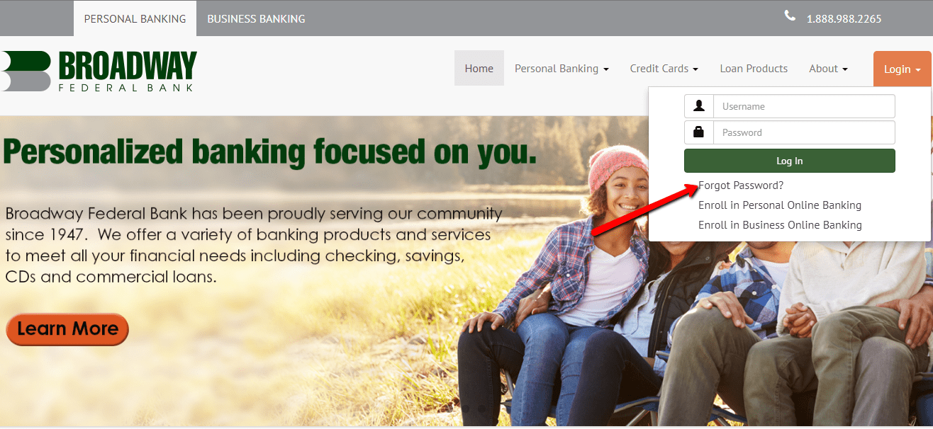 Broadway Federal Bank Online Banking Login CC Bank