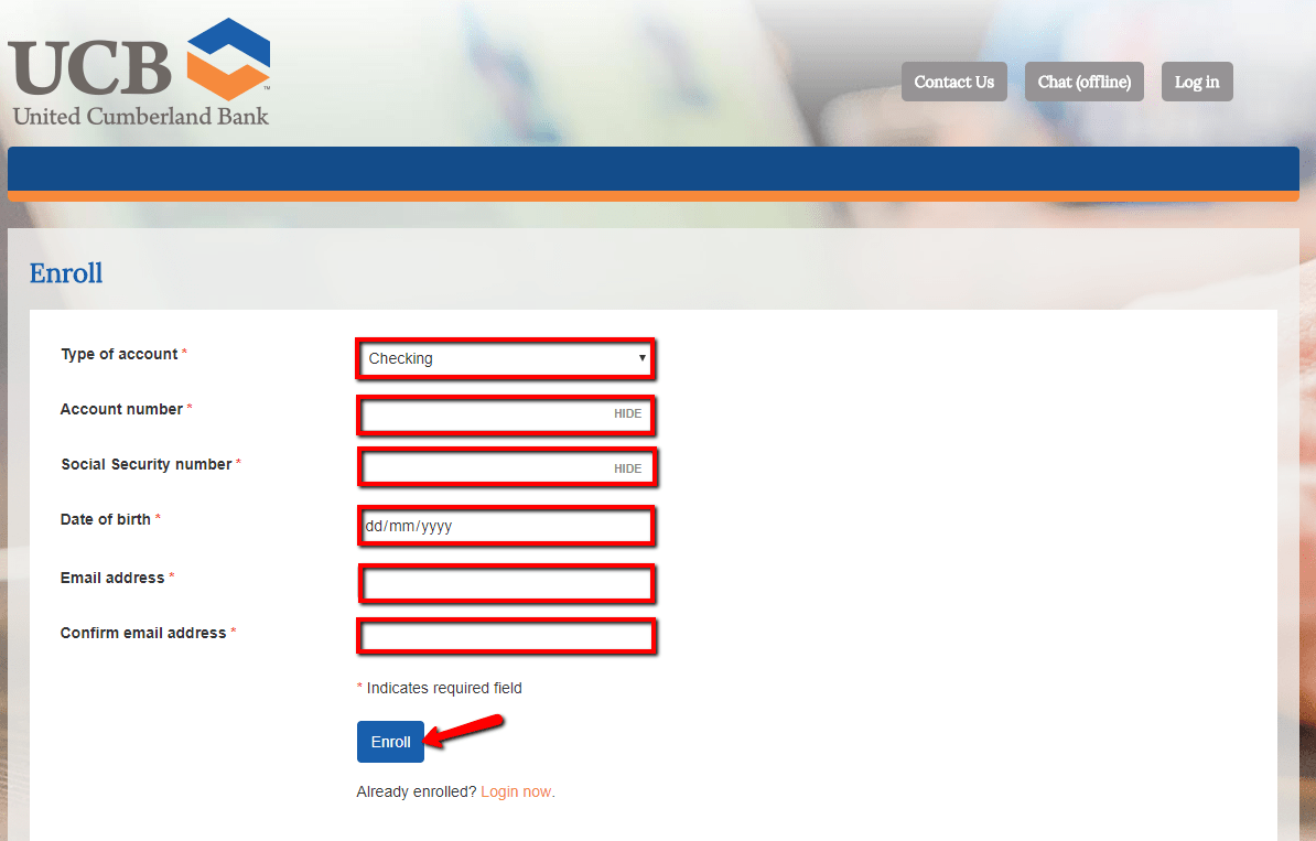 United Cumberland Bank Online Banking Login CC Bank