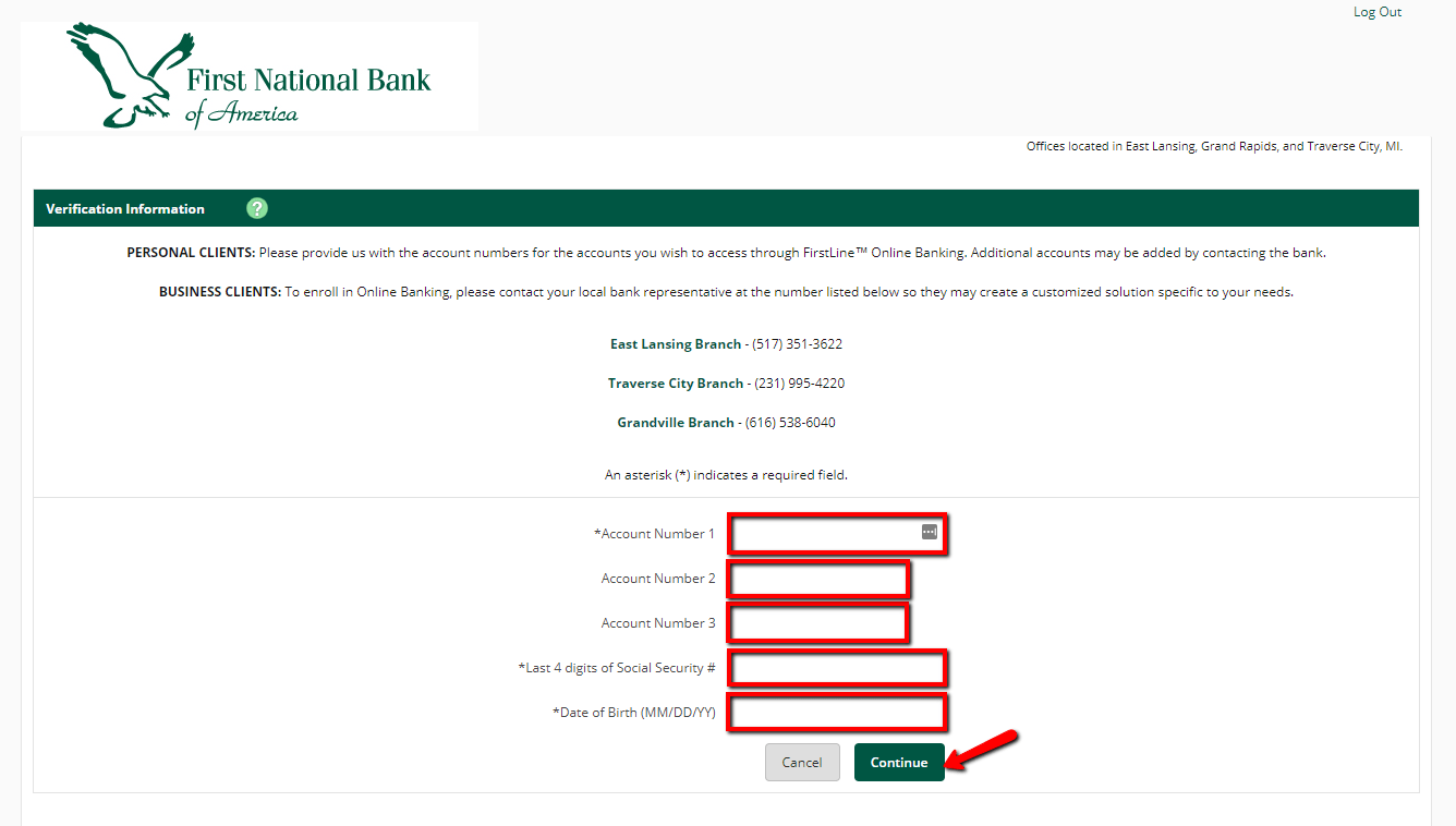 First Us Bank Online Banking Login Cc Bank