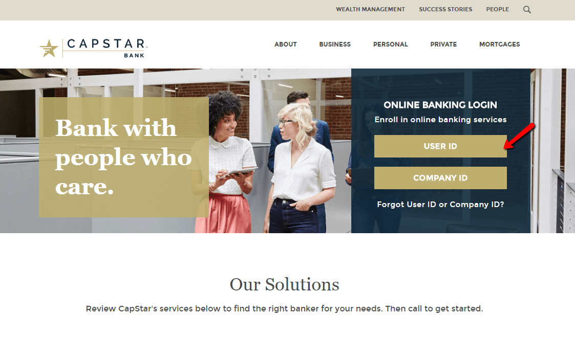 CapStar Bank Online Banking Login CC Bank