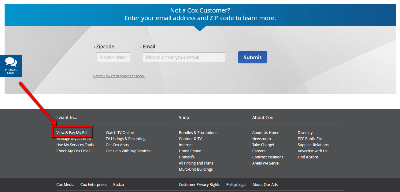 Cox Cable Online Bill Pay / Login CC Bank