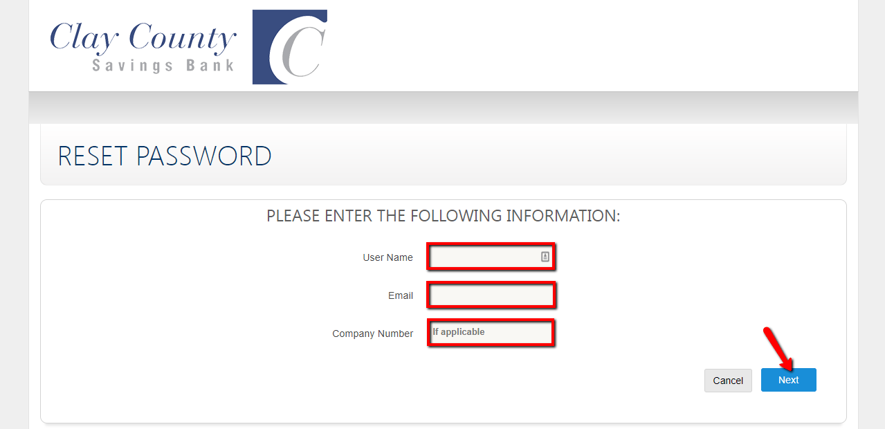 Clay County Savings Bank Online Banking Login CC Bank