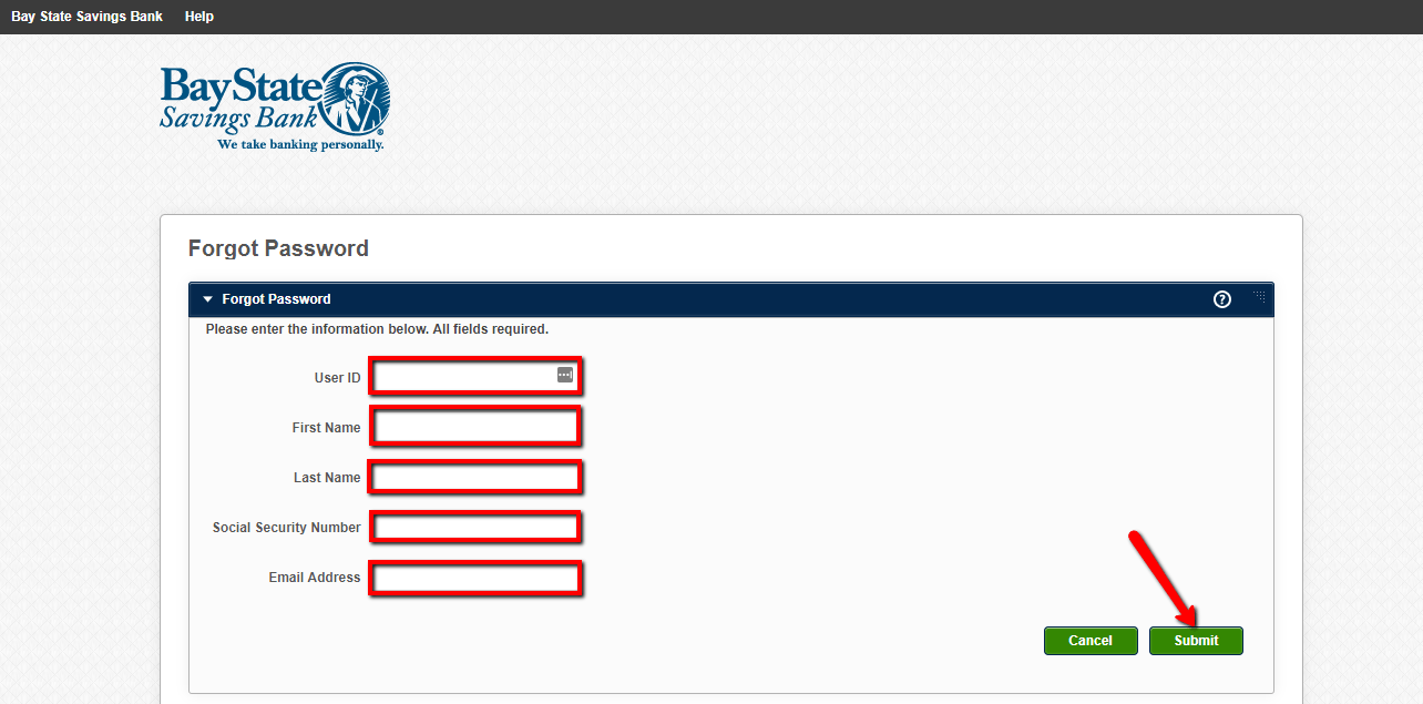 Bay State Savings Bank Online Banking Login CC Bank