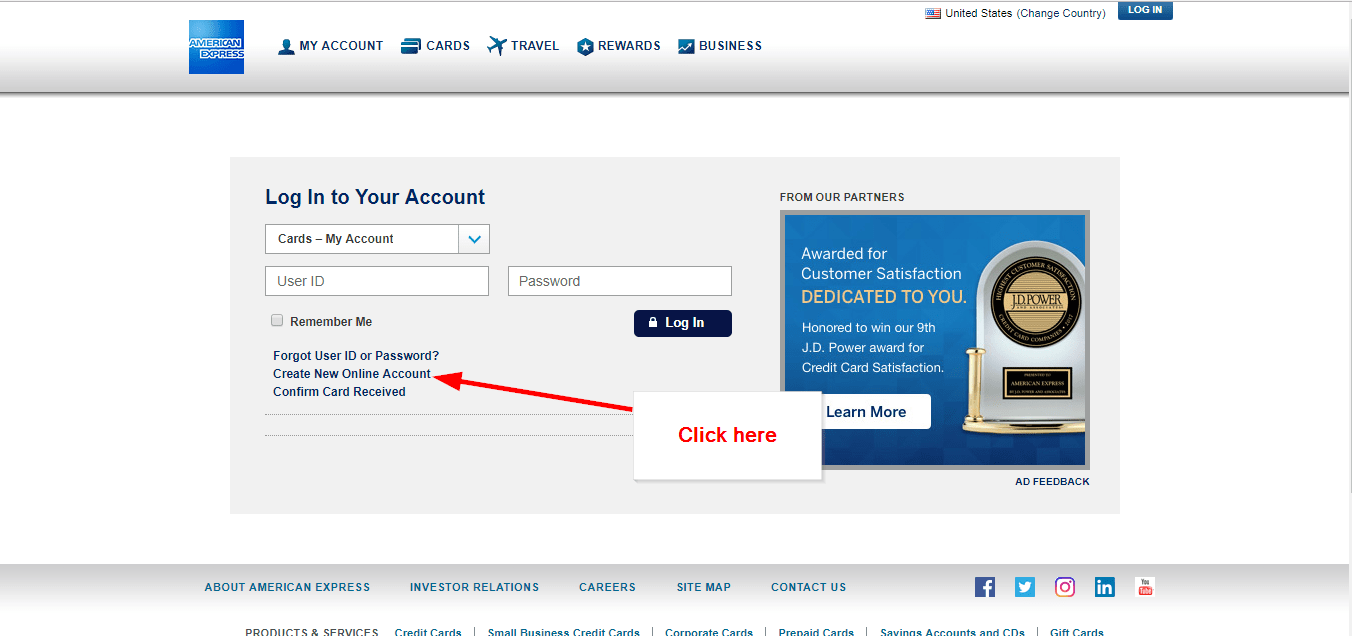Delta Reserve Credit Card from American Express Online Login CC Bank