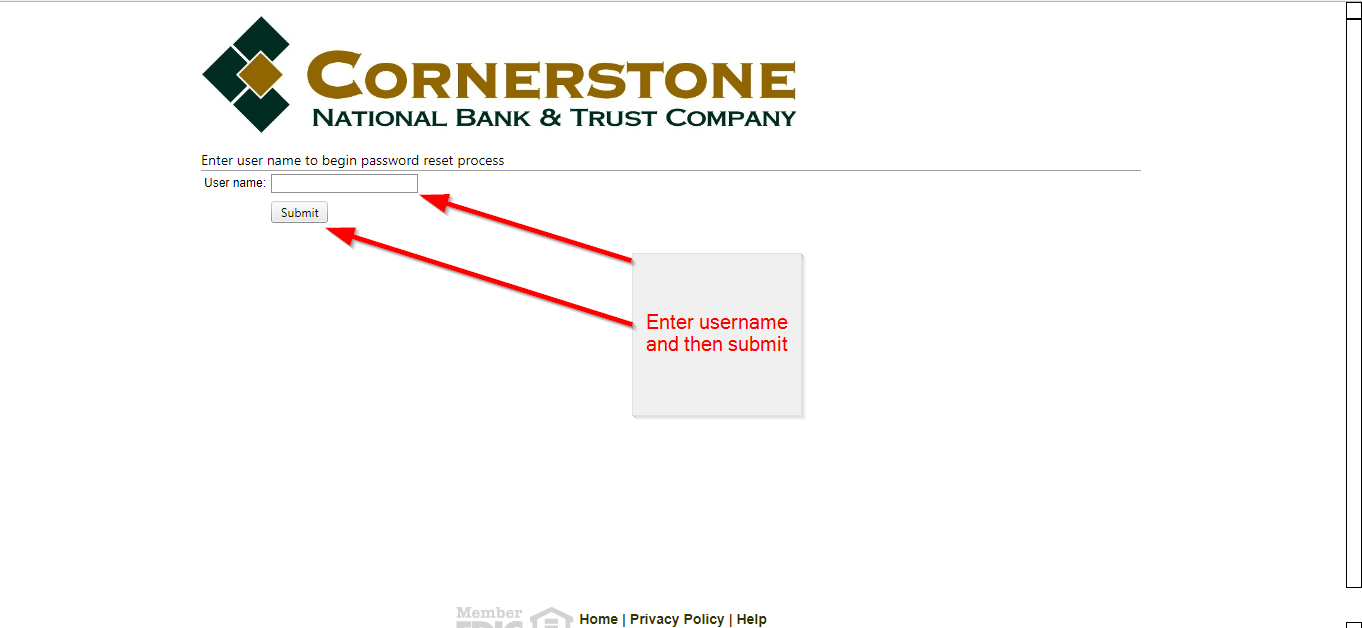 Cornerstone National Bank Online Banking Login CC Bank