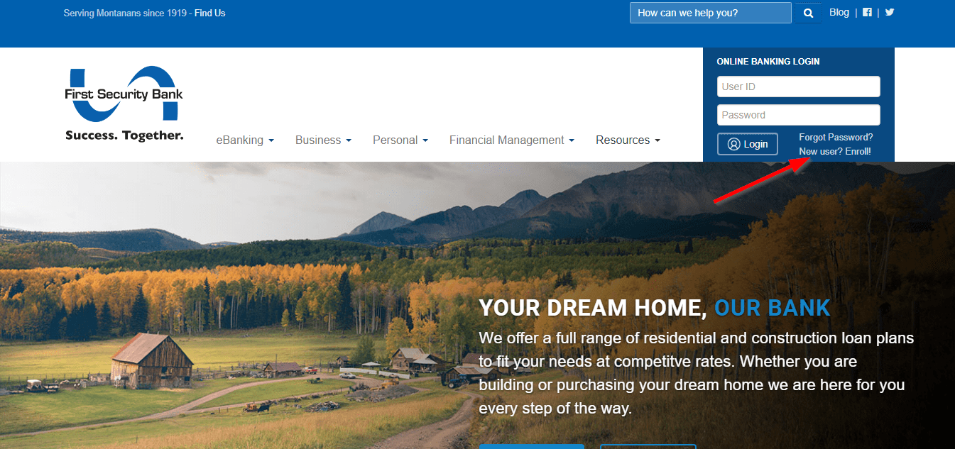 First Security Bank Montana Online Banking Login CC Bank