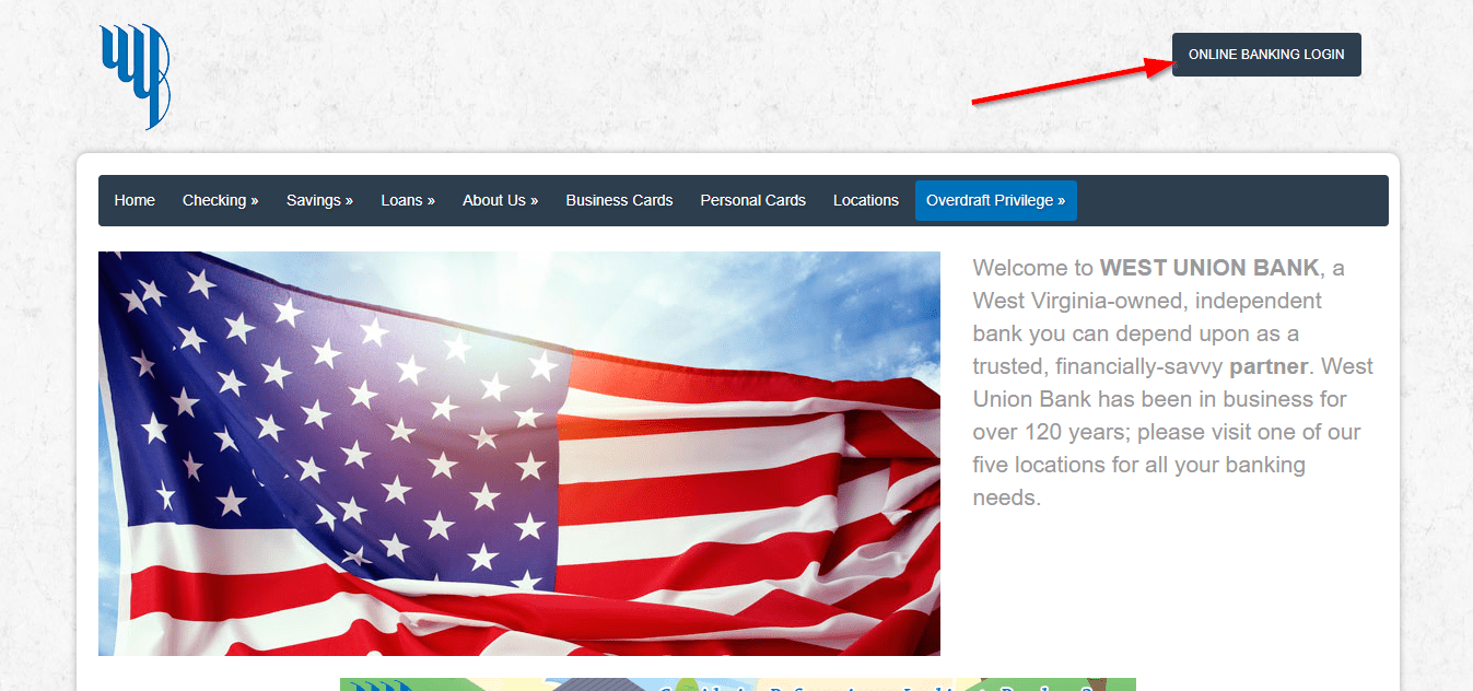 West Union Bank Online Banking Login CC Bank
