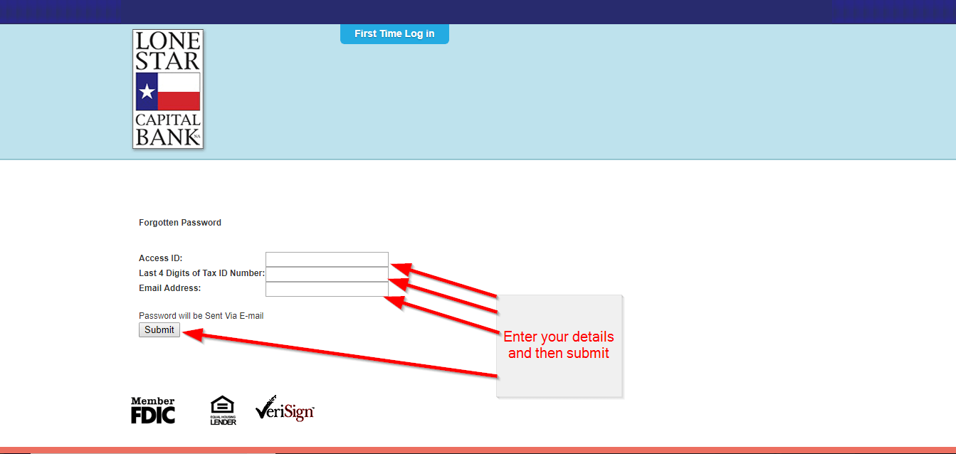 Lone Star Capital Bank Online Banking Login CC Bank