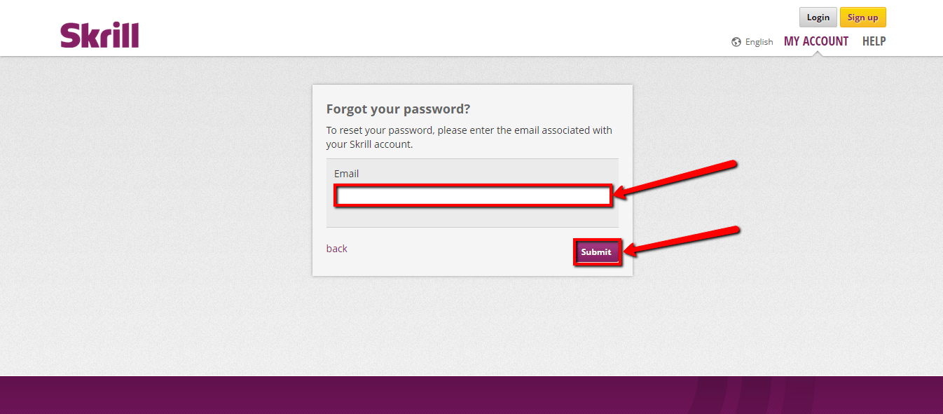 Skrill Online Payment Login CC Bank