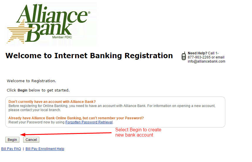 Alliance Bank Online Banking Login CC Bank