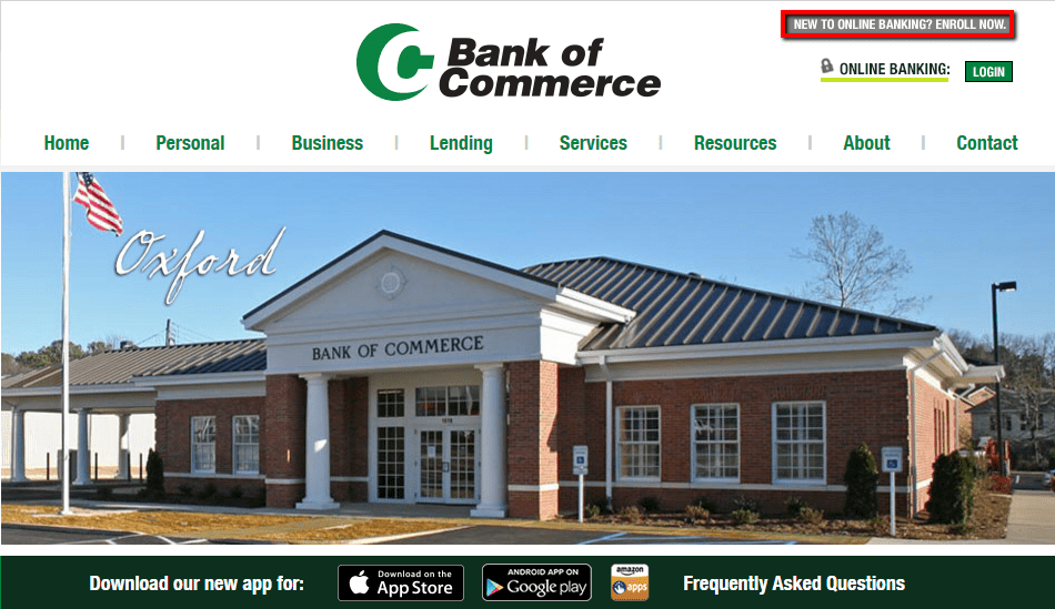 Online Banking Bank of Commerce