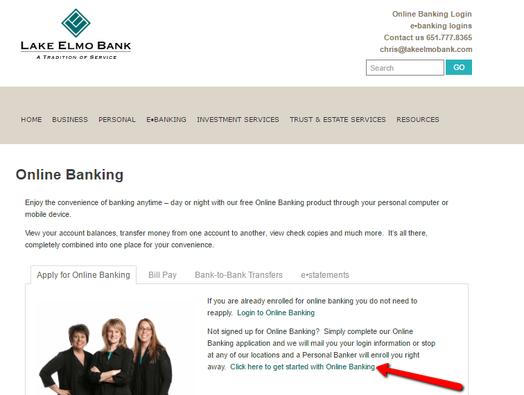 Lake Elmo Bank Online Banking