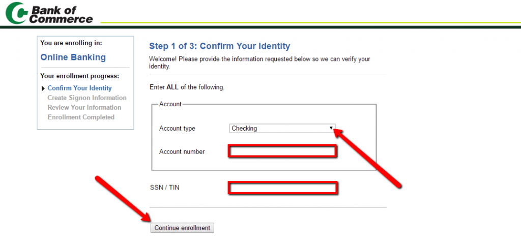 commerce bank loan payment online