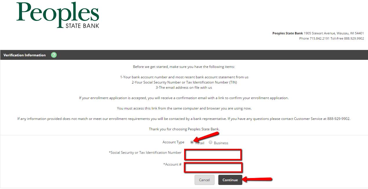 Five Star Bank Online Banking Login CC Bank