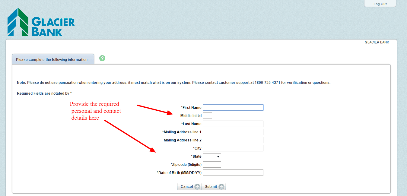 Glacier Bank Online Banking Login