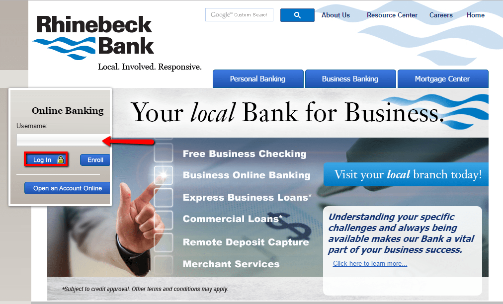 Rhinebeck Bank Online Banking Login CC Bank