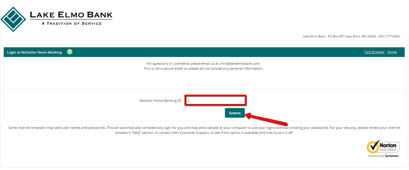 Lake Elmo Bank Online Banking