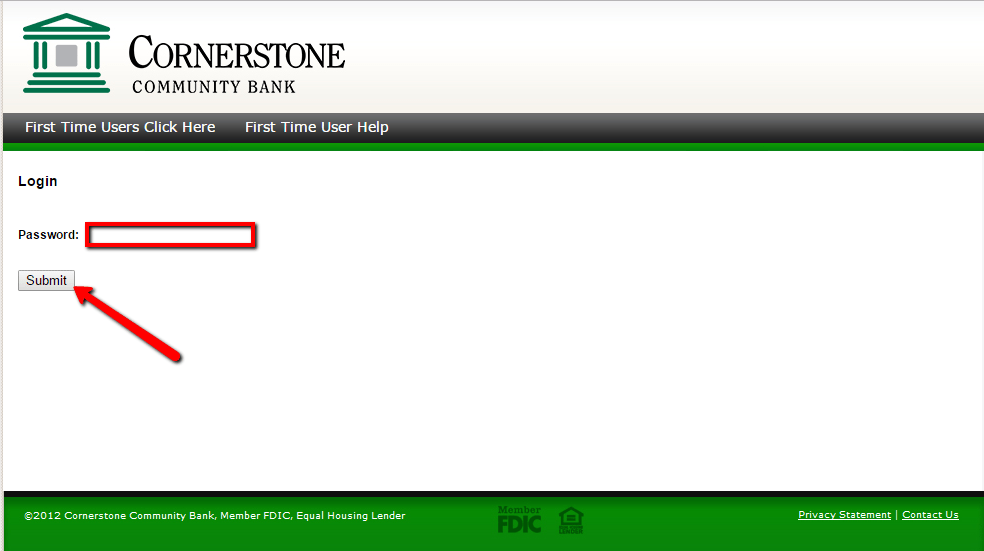Cornerstone Community Bank Online Banking Login CC Bank