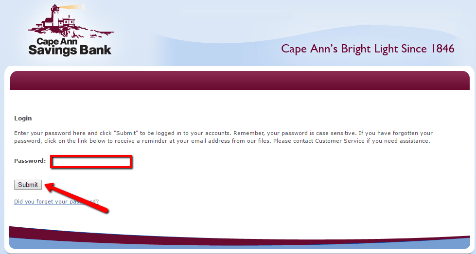 Cape Ann Savings Bank Online Banking Login Online Banking