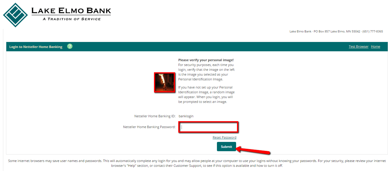 Lake Elmo Bank Online Banking