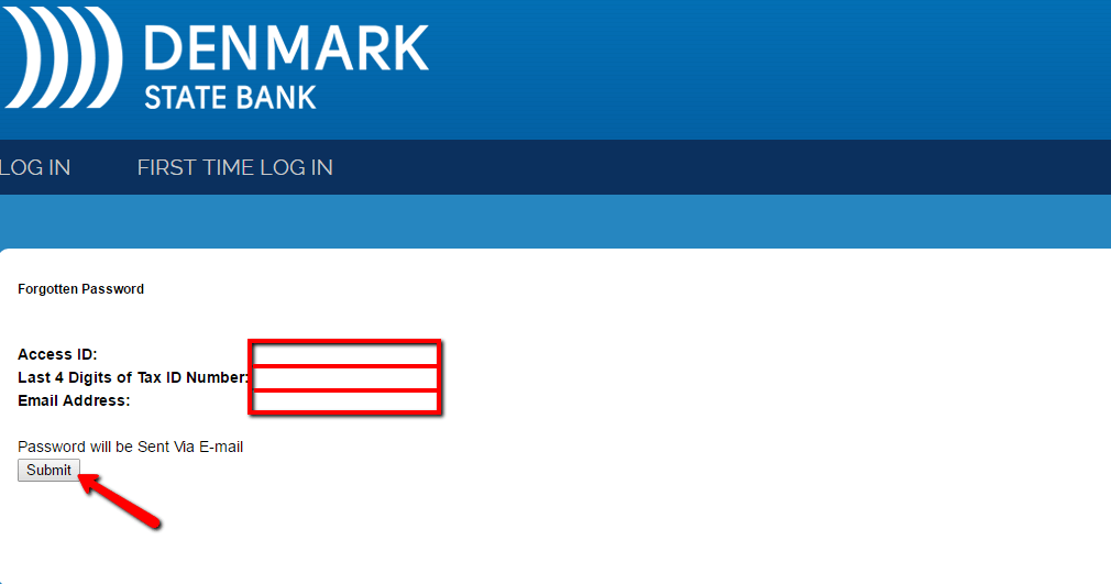 Denmark State Bank Online Banking Login CC Bank