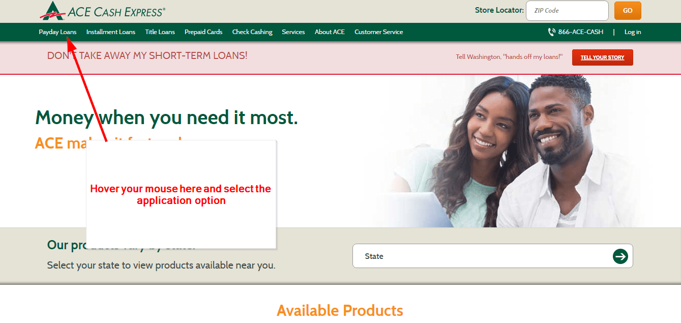 ACE Cash Express [Payday / Personal] Loan Online Login CC Bank