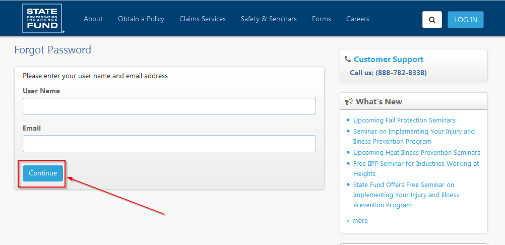Pay.gov Create an account