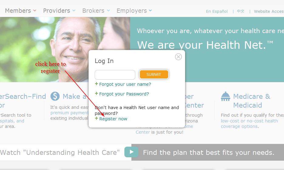Health Net Insurance Online Login CC Bank