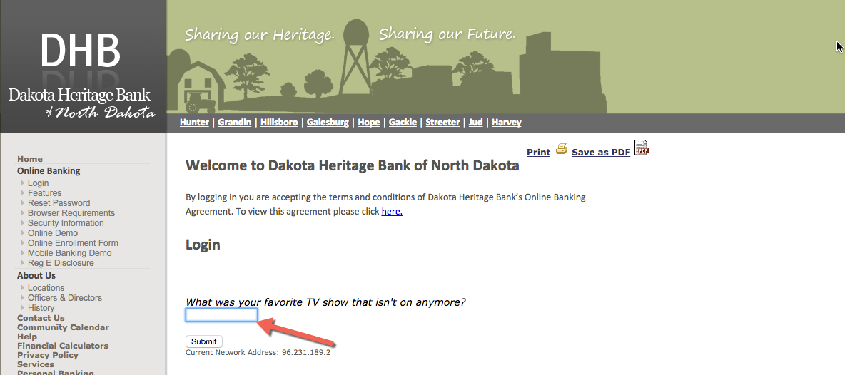 Dakota Heritage Bank Online Banking