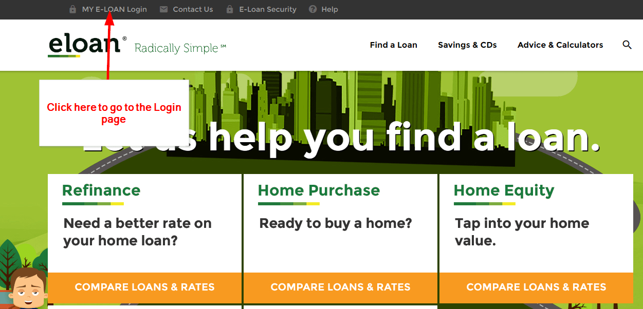 eloan [Payday / Personal] Loan Online Login CC Bank