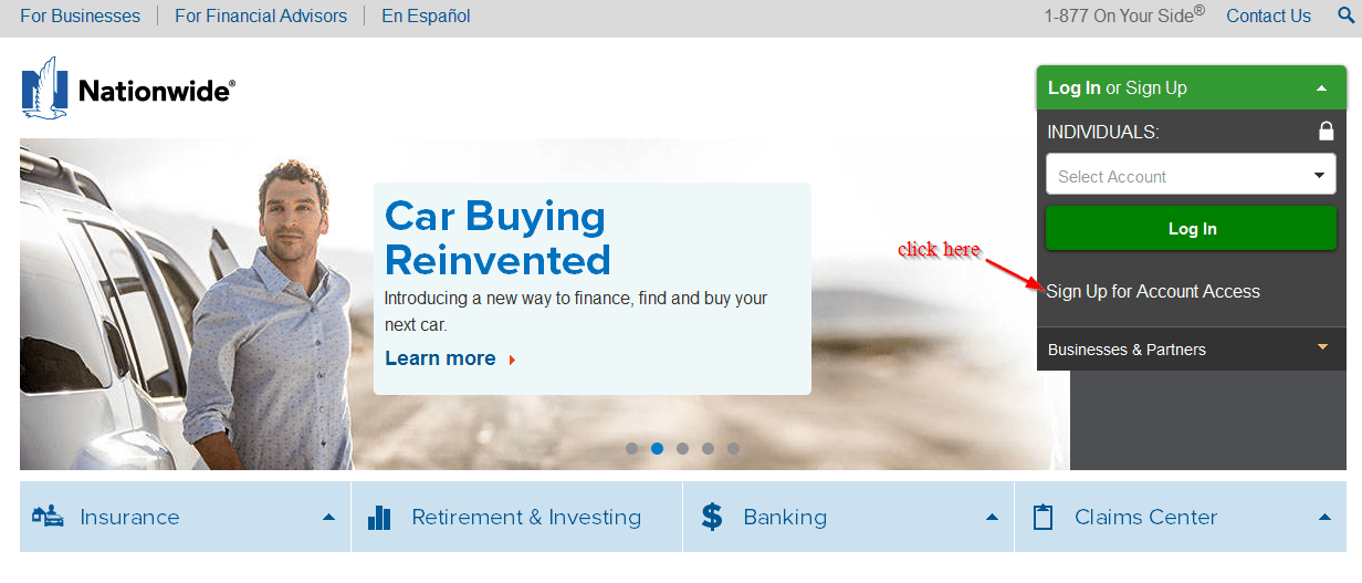 Nationwide Bank Online Banking