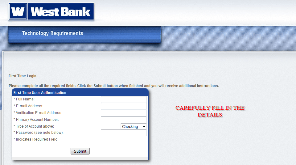 West Bank Online Banking Login CC Bank