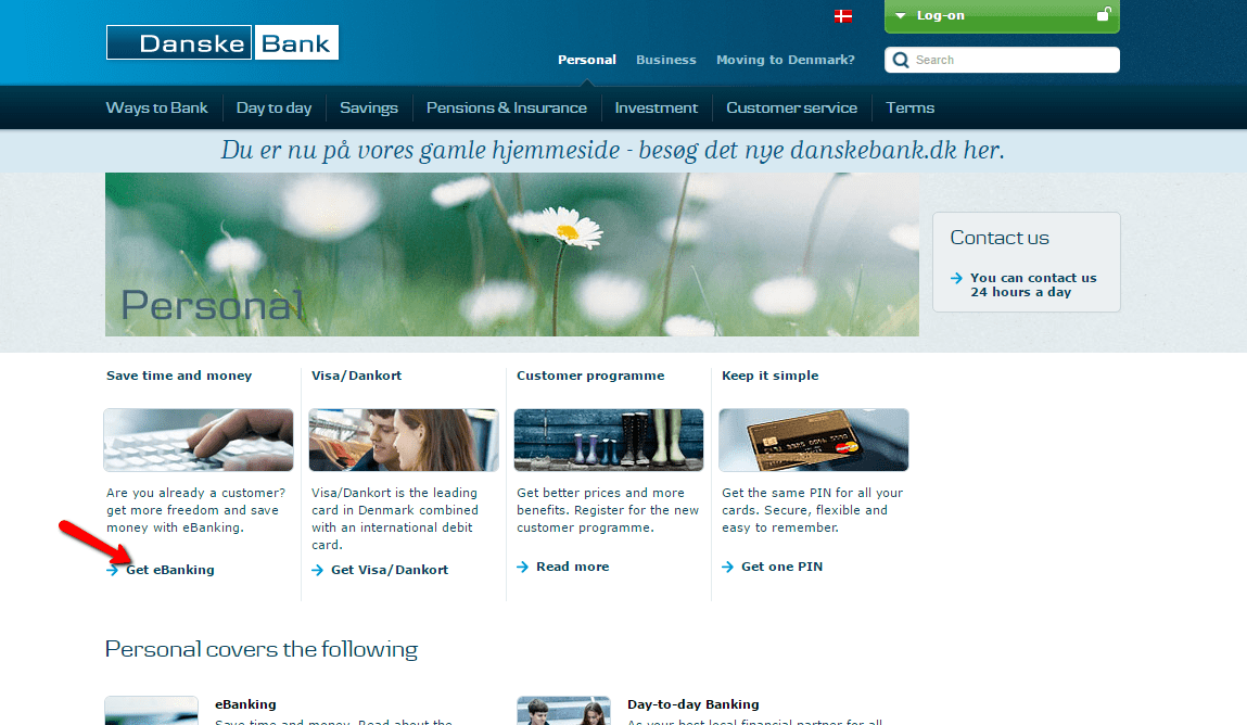 Danske Bank Online Banking Login CC Bank