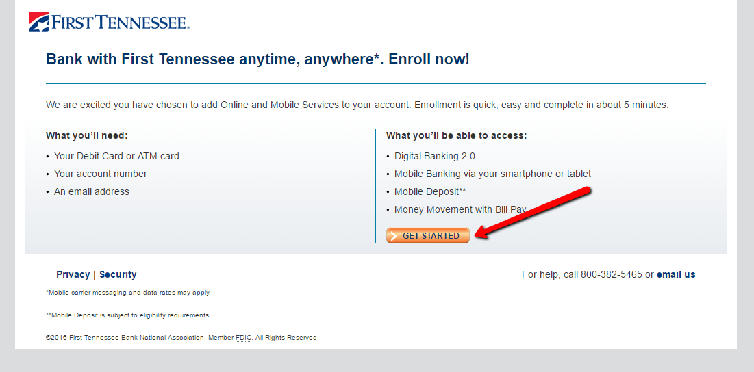 First Tennessee Bank Online Banking Login CC Bank