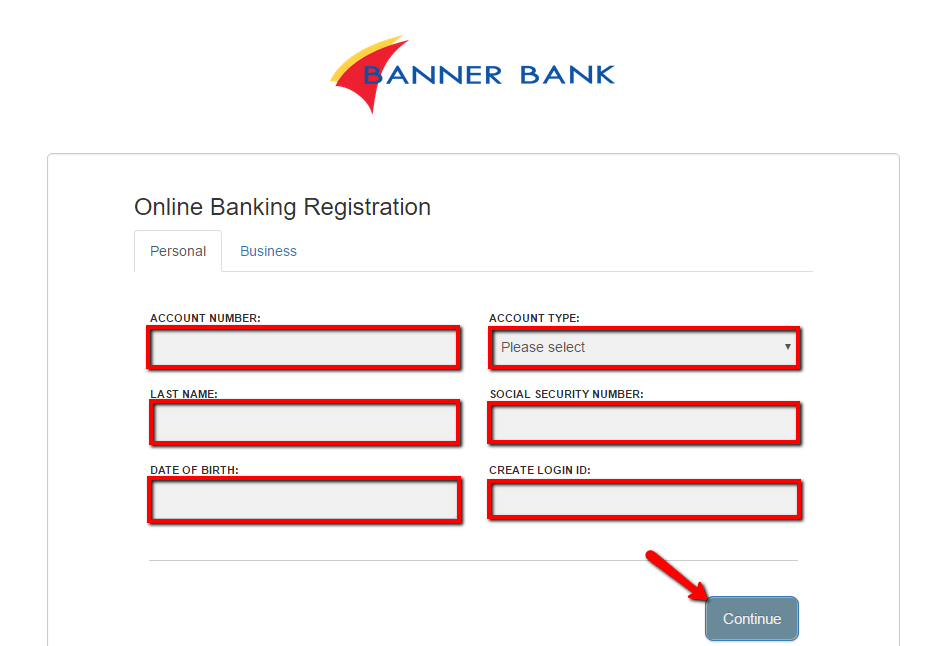 Banner Bank Online Banking Login CC Bank