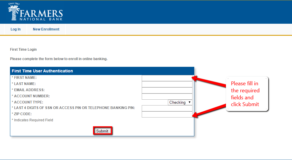 Farmers National Bank (Ohio) Online Banking Login CC Bank