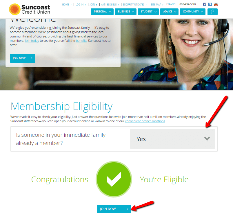 Suncoast Credit Union Online Banking Login CC Bank