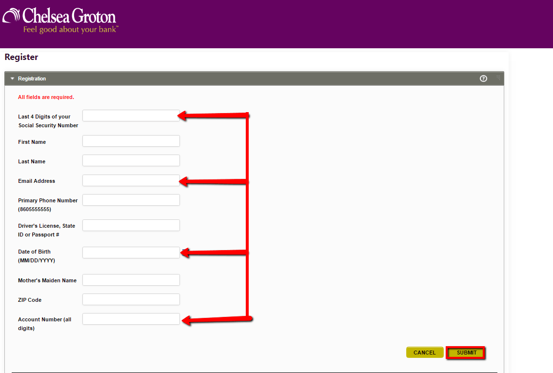 Chelsea Groton Bank Online Banking Login CC Bank