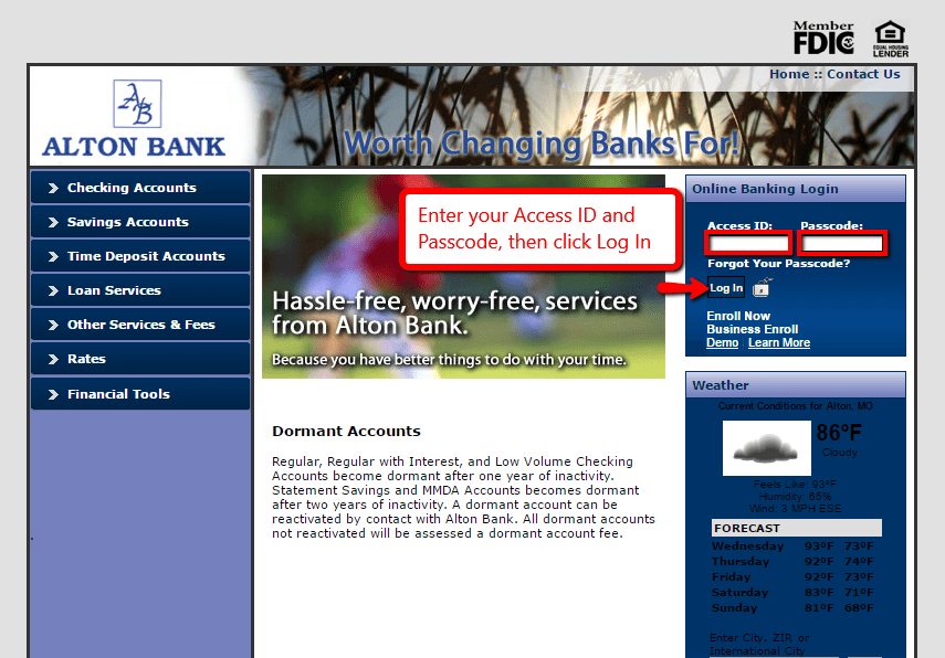 Alton Bank Online Banking Login Online Banking