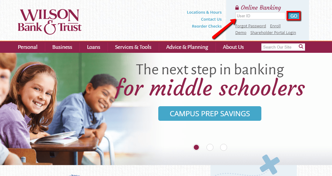 Wilson Bank and Trust Online Banking Login CC Bank